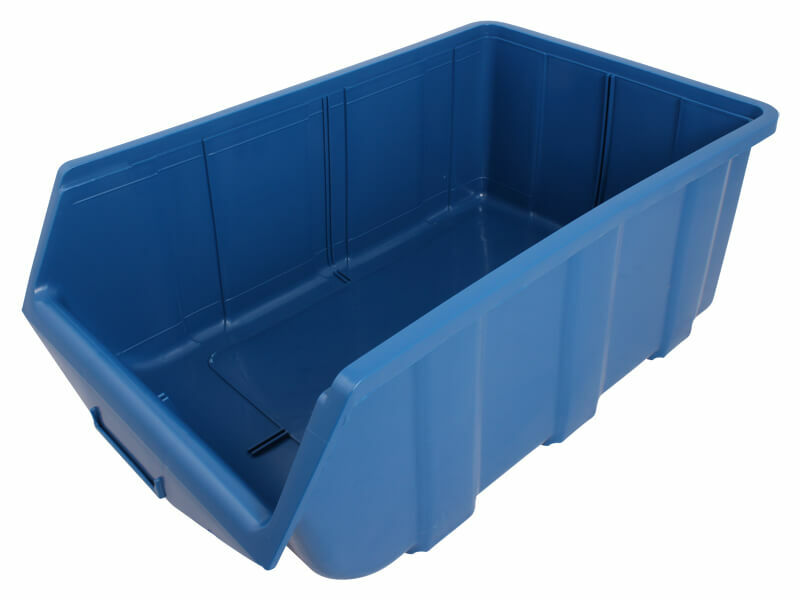Plastový ukládací box A-400 modrý, 497*315*190 mm