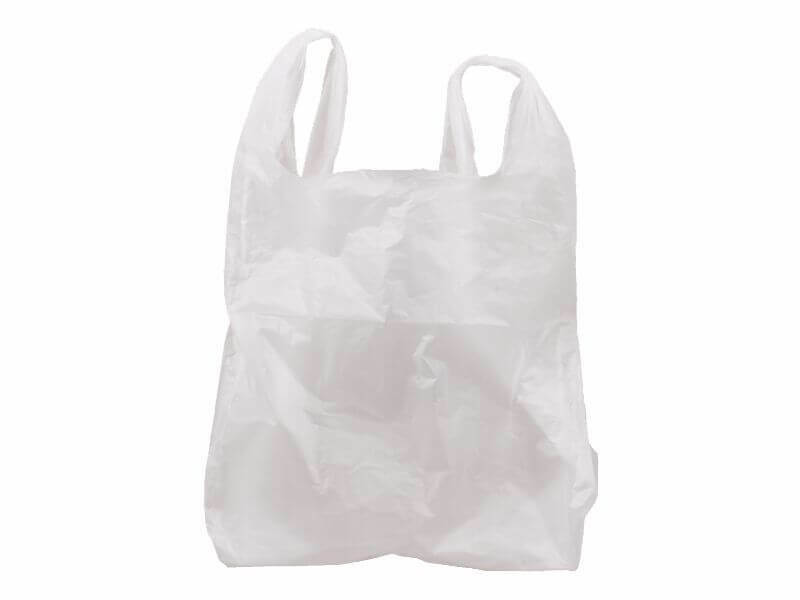 Levně Taška 10 kg, 30+16*55 cm, balení blok 200 ks, bílá