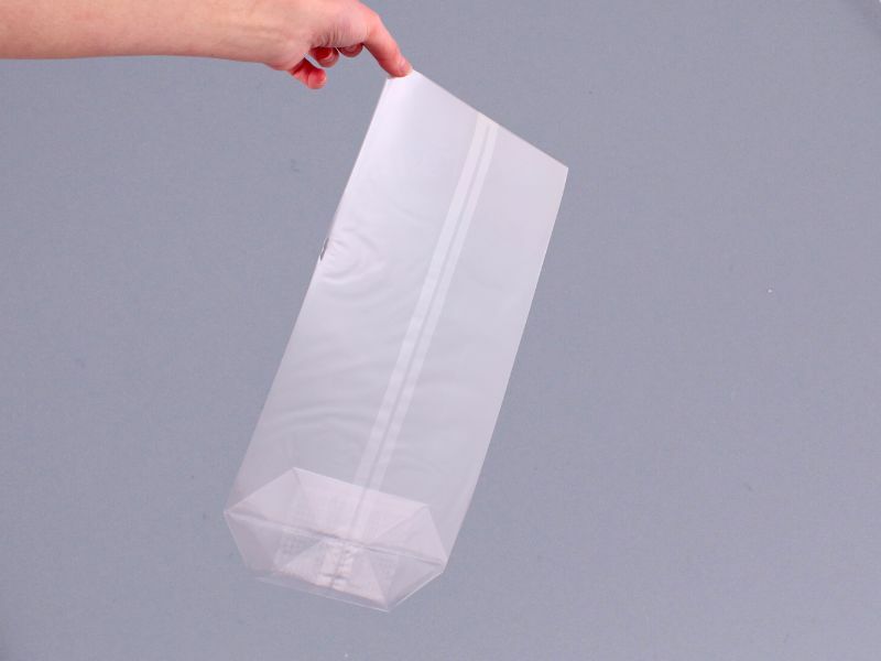 Celofánové sáčky 18,5*34,5 cm, křížové dno, balení 100 ks