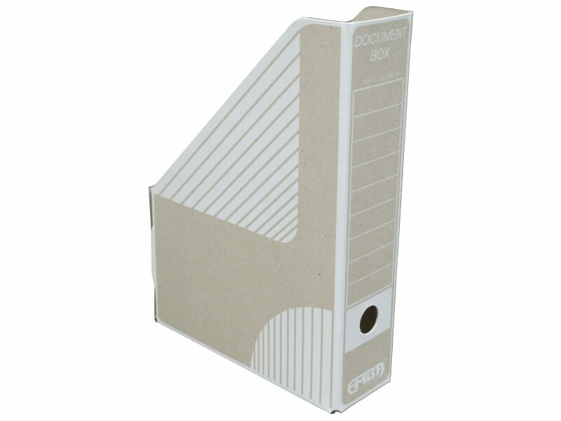 Emba otevřený archivační box bílý 330 x 230 x 75 mm