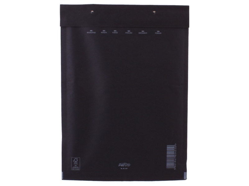 Levně Bublinková obálka D14 EXTRA, 180*265 mm - černá