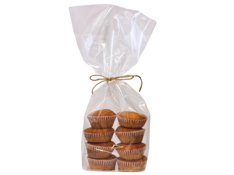 Celofánové sáčky 18,5*34,5 cm, křížové dno, balení 100 ks