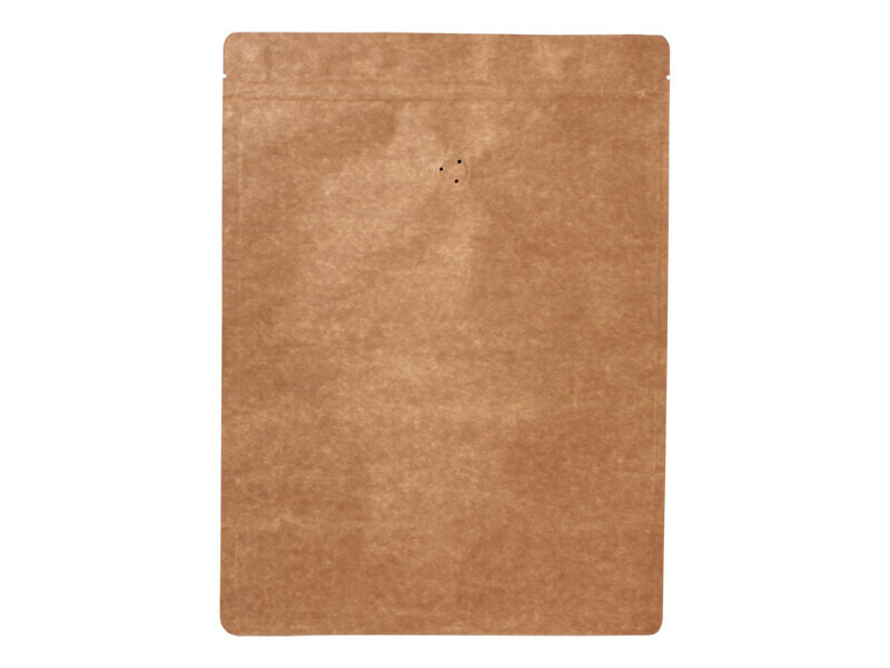 Doypack sáček s ventilem, 250*340 mm, 1000 g, KRAFT/AL/PE - 10 ks