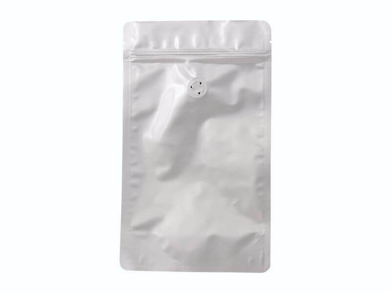 Doypack sáček s ventilem, 160*270 mm, 250 g, ALU lesklý, 10 ks