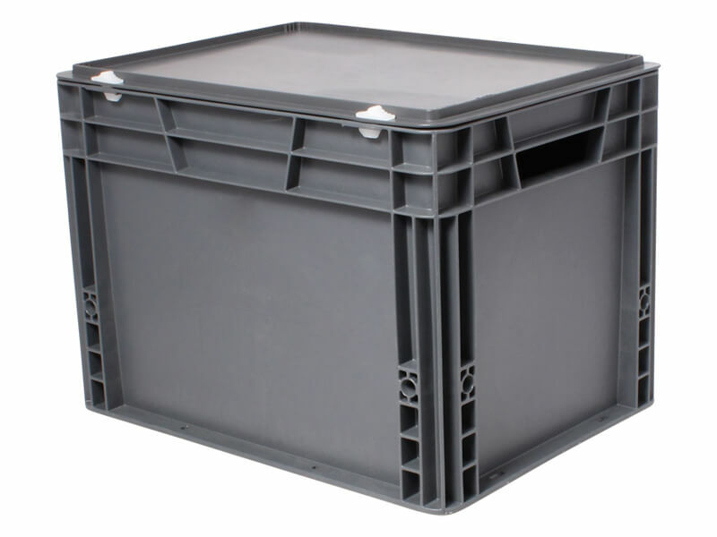 Levně 400751 Tavobal Euro přepravka s víkem 400*300*290 mm, šedá