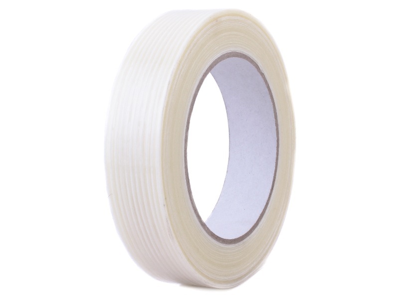 Lepící páska s podélnými skelnými vlákny 25mm*50m filamentní