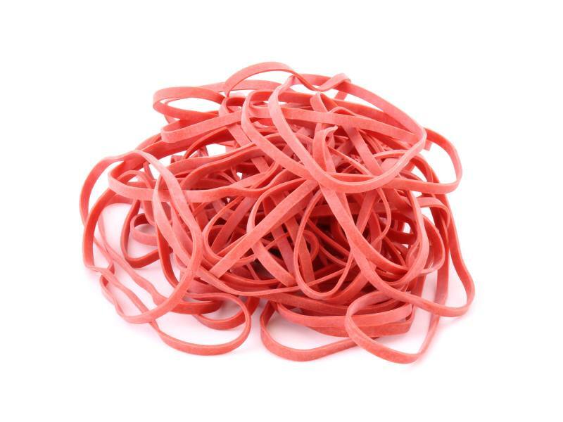 Levně Gumičky průměr 80 mm, tloušťka 4 mm, balení 1kg
