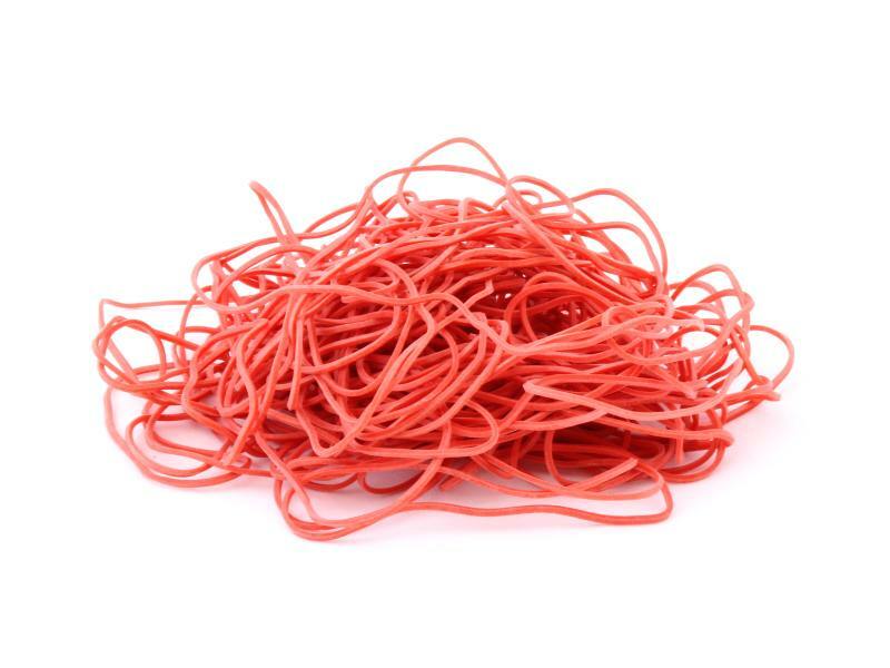 Levně Gumičky průměr 120 mm, tloušťka 1 mm, balení 1kg