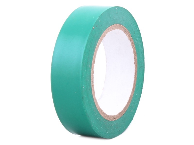 Levně Izolační PVC páska 15 mm * 10 m, zelená