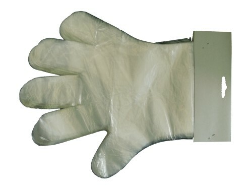Levně Rukavice HDPE jednorázové, trhací, balení 100 ks