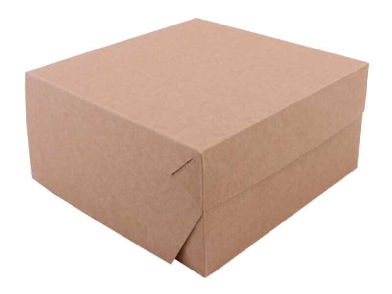 TAVOBAL Papírová krabice na dort KRAFT 220*220*90 mm