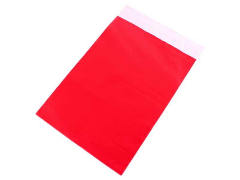 Plastová obálka červená B4, 250*350 mm