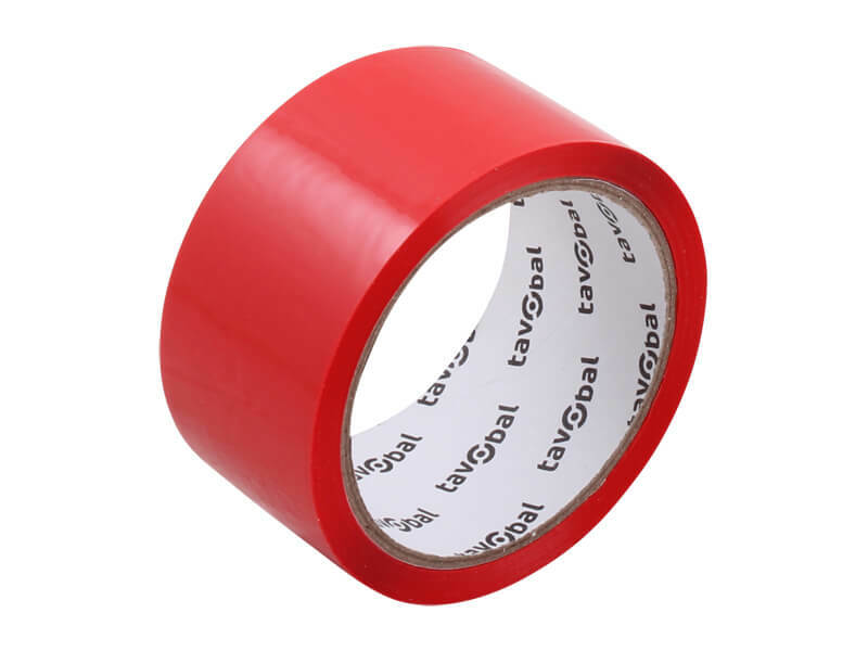 Levně TAVOBAL Lepicí páska Akryl červená 48 mm x 66 m