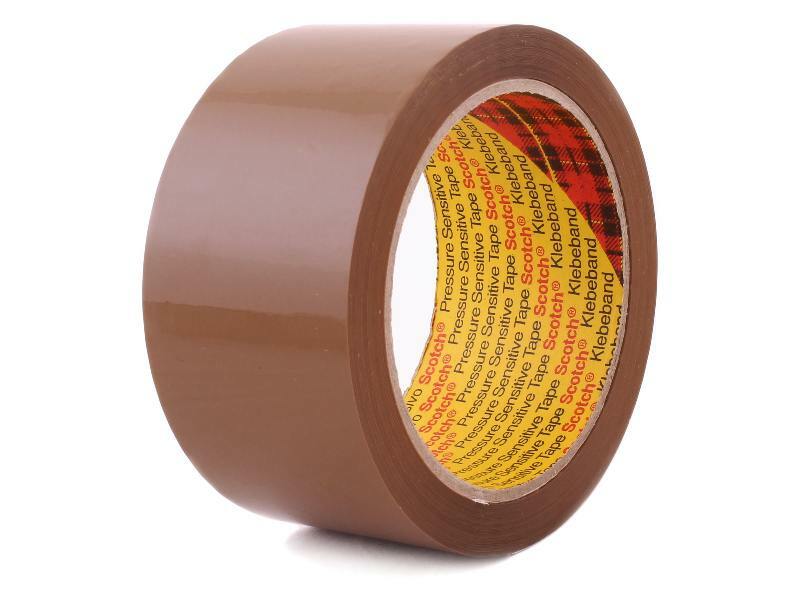 Levně Scotch Tichá balicí páska extra pevná 50 mm x 66 m hnědá