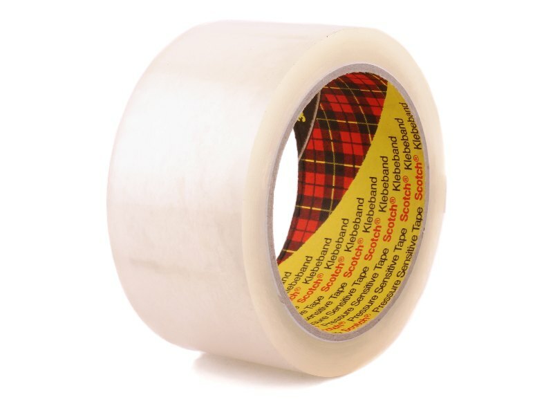Levně 3M SCOTCH Lepící páska 305, TICHÁ 50 mm * 66 m, transparentní