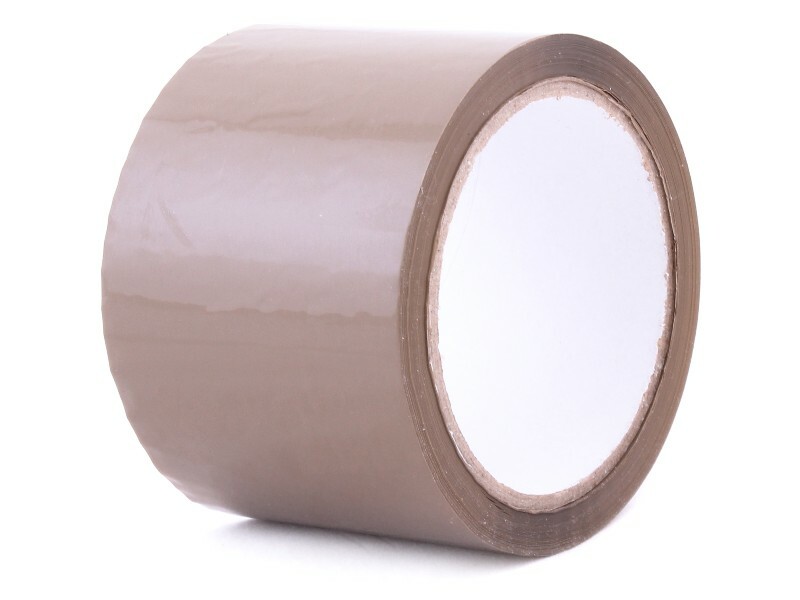 Levně TAVOBAL Tesa 4280 Standard balící páska 15 hnědá (havana) 66 m x 75 mm