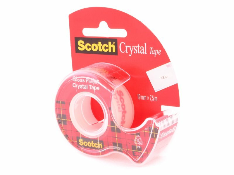 3M Samolepicí páska Scotch Crystal 19 mm x 7,5 m