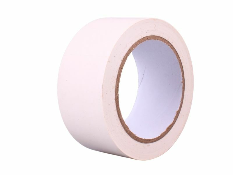 Podlahová lepící PVC páska, bílá, 50 mm*30 m
