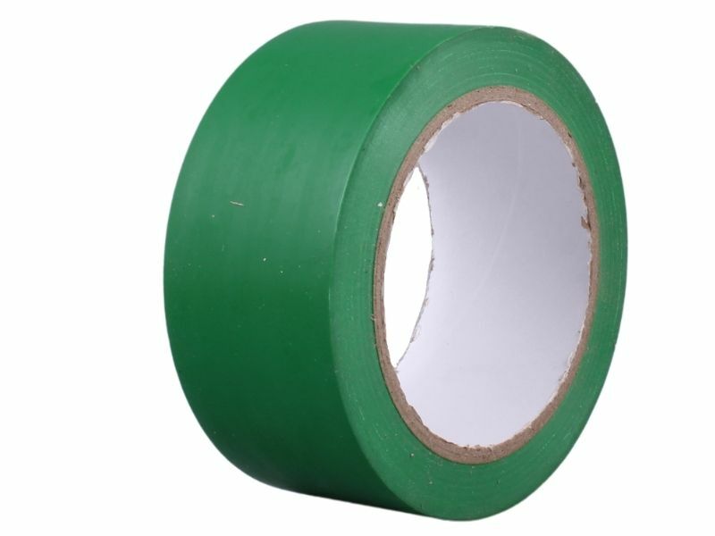 Podlahová lepící PVC páska, zelená, 50 mm*30 m
