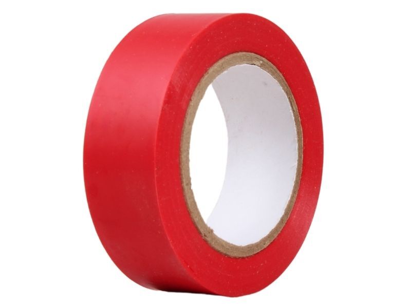 Levně Izolační PVC páska 19 mm * 10 m, červená