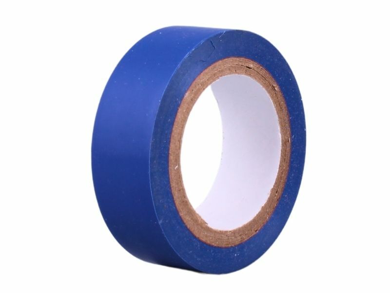 Levně DEDRA 12VTD1910 Elektrická izolační páska PVC modrá 19 mm x 10 m