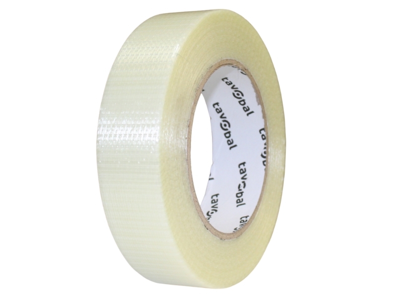 Levně TAVOBAL Lepící páska s kříženými skelnými vlákny 30 mm*50 m filamentní