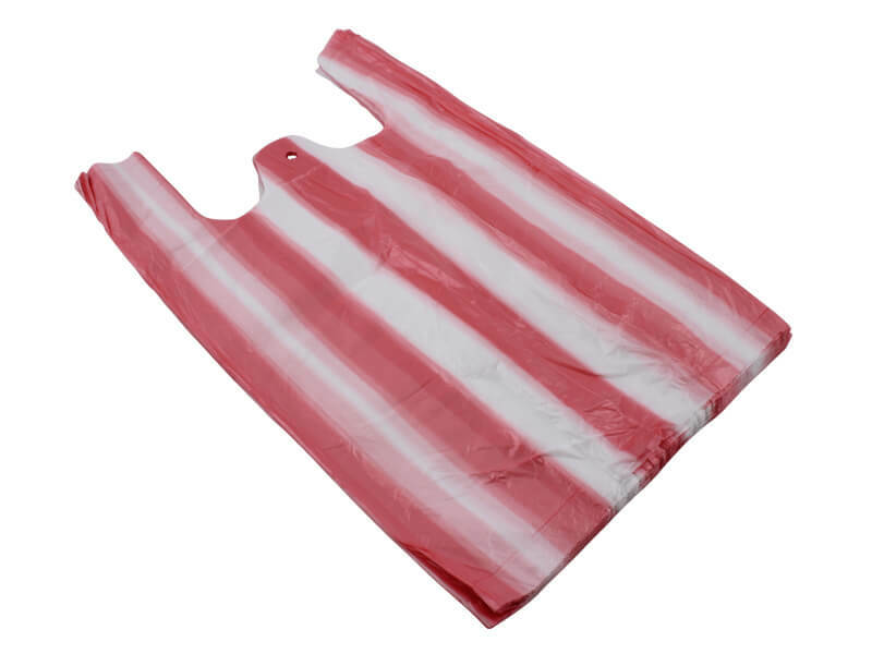 Levně Tavobal Taška 4kg 25+12*45 cm, balení blok 100ks, pruhované