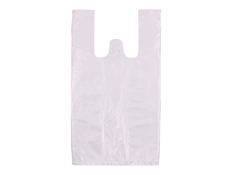 Levně Taška 1 kg, 17+8*32 cm, balení blok 100 ks, bílá