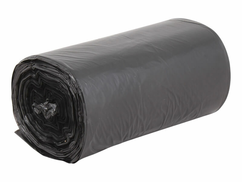 Levně Odpadkové pytle LDPE 60l, 60*70 cm, černé, role 50 ks