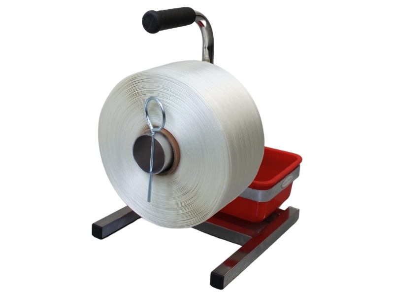 Odvíječ vázací pásky PES, pro dutinky 75 mm