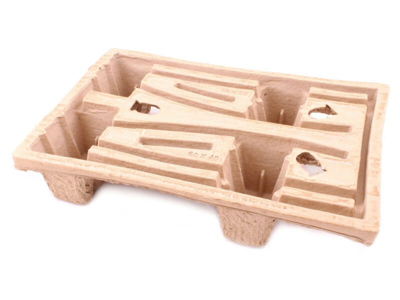 Levně TAVOBAL 600925 Paleta z nasávané kartonáže, 600*400*130 mm, recyklovaný papír