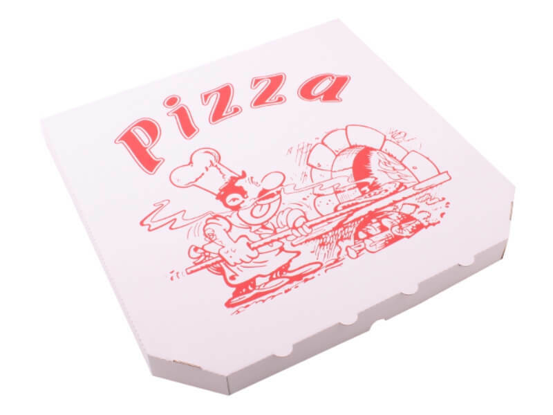 Pizza krabice 45*45*4 cm, s potiskem