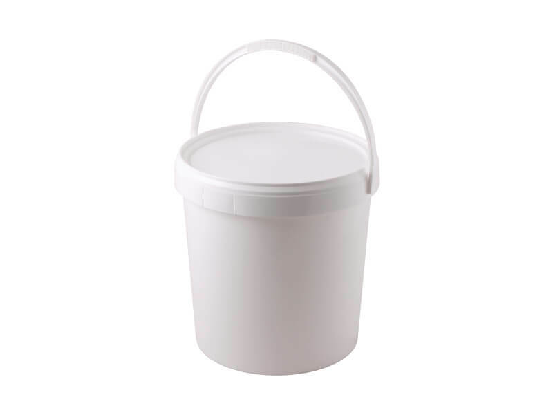 Levně Plastové vědro s víkem 20L DDR s potravinovým atestem