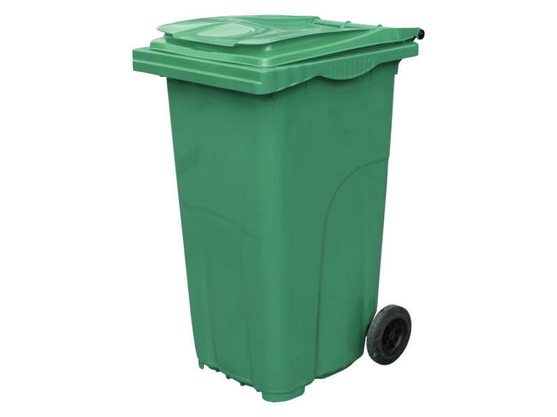 TAVOBAL plastová popelnice 240 l, zelená