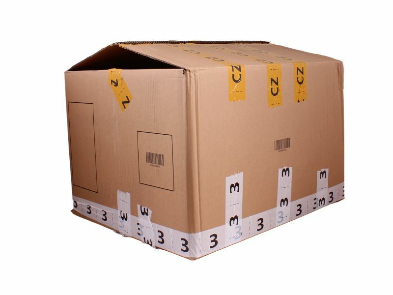 Kartonová krabice 600*500*400 mm, 5-vrstvá, použitá