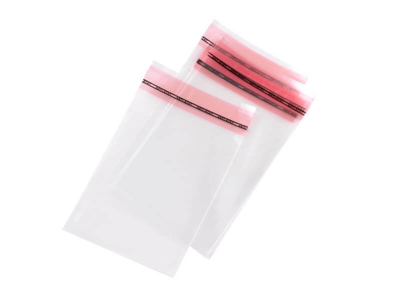 Levně PP sáčky s lepicí klopou, 6,5*8 cm, balení 100 ks