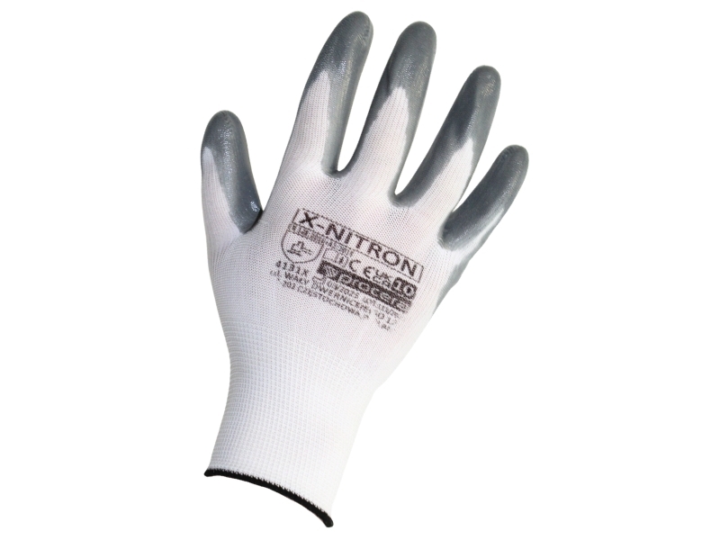 Levně Procera Rukavice X-Nitron ochranné, máčené nitrilové, vel. 10