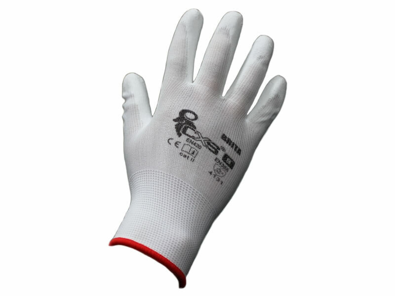 Levně Procera Rukavice X-Touch W bílé, vel. 8, máčené prsty a dlaň