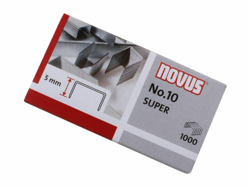 Levně Drátky do sešívačky Novus No.10 - 1000ks