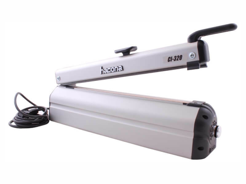 Levně HACONA CI-320 INOX, páková impulsní svářečka folií s ořezem