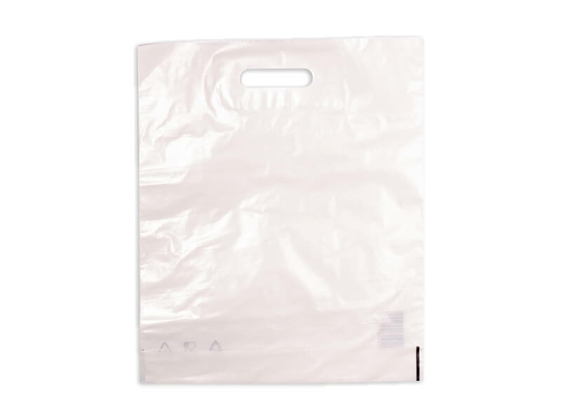 Levně Tavobal Taška LDPE 38*45+5 cm průhmat BÍLÁ, cena za 1 kus