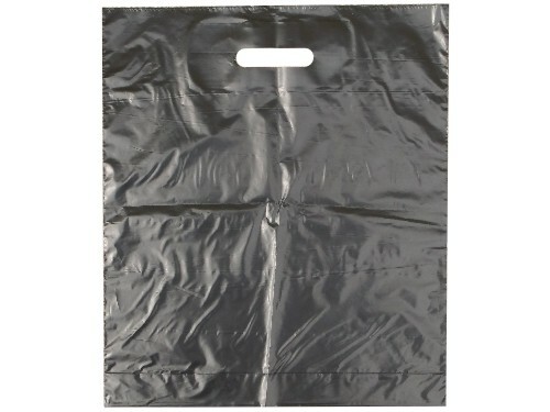 Tavobal Taška LDPE 38*45+5 cm průhmat ČERNÁ, cena za 1 kus