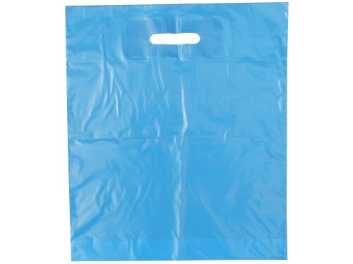 Tavobal Taška LDPE 38*45+5 cm průhmat MODRÁ, cena za 1 kus