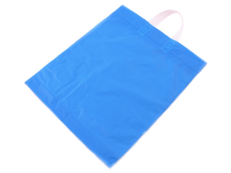 Levně Tavobal Taška LDPE 38*46+4 cm s uchem MODRÁ