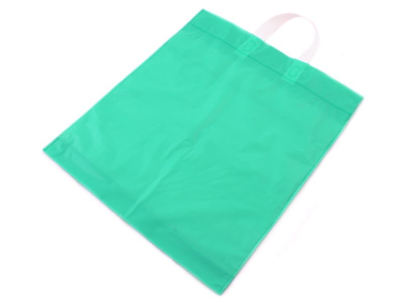 Levně Tavobal Taška LDPE 38*46+4 cm s uchem ZELENÁ