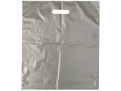 Tavobal Taška LDPE 38*45+5 cm průhmat ŠEDÁ, cena za 1 kus