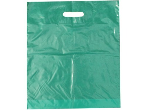 Tavobal Taška LDPE 38*45+5 cm průhmat ZELENÁ, cena za 1 kus