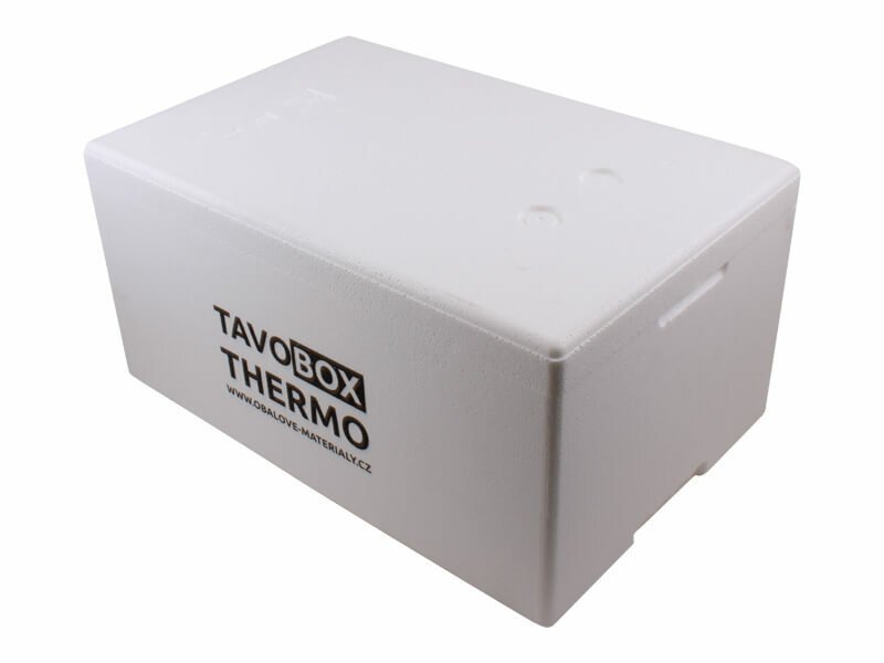 Termobox polystyrénový s víkem G, 560 x 365 x 285 mm