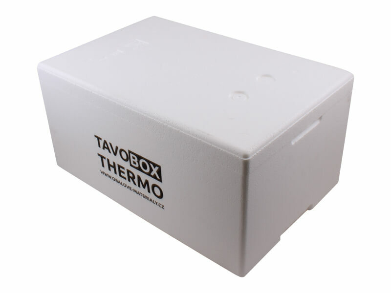 Levně Termobox polystyrénový s víkem G, 560 x 365 x 285 mm