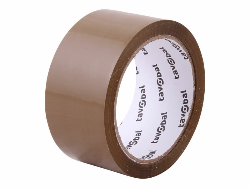 Levně TAVOBAL Lepící páska TICHÁ, 48 mm*66m, hnědá